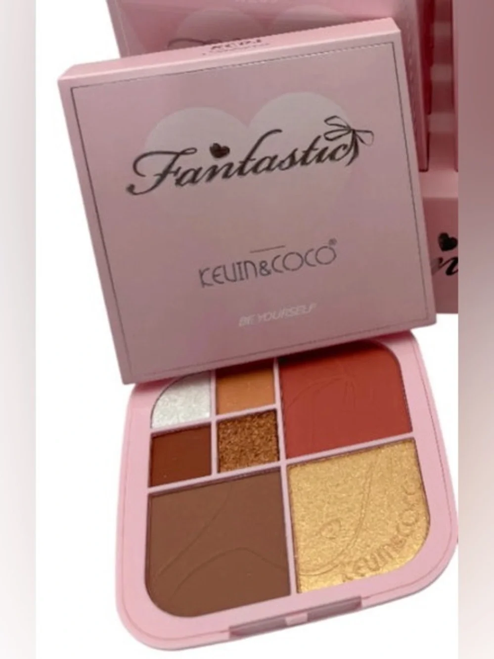 Kevin&Coco Rose & Gold Multi-Finish Eyeshadow Palette